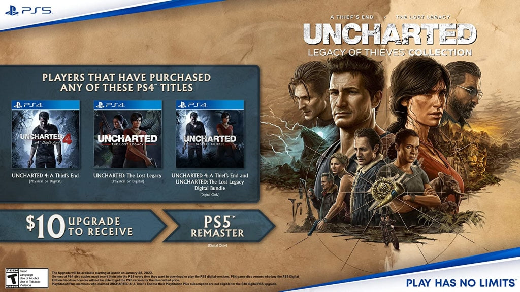 UNCHARTED: Legacy of Thieves Collection - PlayStation 5 UNCHARTED: Legacy of Thieves Collection - PlayStation 5